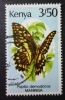 KENYA 1988-90: Scott 434 / Y&T 420 / Mi 424 / SG 444, Butterflies Papillons, O - FREE SHIPPING ABOVE 10 EURO - Kenya (1963-...)