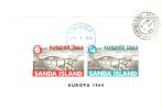 SANDA ISLAND 1964  EUROPA  MS  FDC - 1964