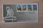 FDC NAMIBIË NAMIBIA 2004  APEN MONKEY AFFE SIGNE BLANCO BLANK. - Namibie (1990- ...)