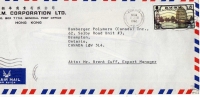 Carta Aérea,  Kowloon 1982, Hong Kong, , Cover - Lettres & Documents