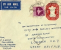 Entero Postal Aereo, India 1958, Entier Postal - Omslagen