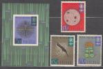 Poland 1962 Mi# 1346-1348 Bl 27 Malaria MNH * * - Unused Stamps