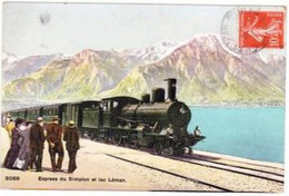 Express Du Simplon Et Lac Léman - Simplon