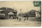 Carte Postale Ancienne Limeil Brévannes - Le Rond Point - Hôtel Restaurant - Limeil Brevannes