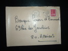 LETTRE TYPE MARIANNE DE BEQUET 0,50 F OBL. MECANIQUE 26-3-1971 PARIS 13 (75) + INDEXATION TRI JAUNE - 1971-1976 Marianne Of Béquet