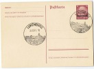 S-ART34 - LUXEMBOURG Occupation Allemande Entier Postal Oblitération Illustrée Avec Pont - 1940-1944 Ocupación Alemana