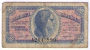 BILLETE DE 0,50 PESETAS DE 1937 - (SERIE A) BASTANTE USADO - Otros & Sin Clasificación