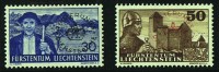 1937  Paysages 30 Et 50 Rp   MiNr D24-5  Faible Trace De Charnière - Official