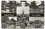 Groeten Uit SITTARD - Limburg - Stenen Sluis - Station - Basiliek - Zonnewijzer In 't Villapark - Sittard