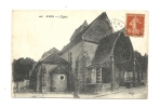 Cp, 77, Avon, L'Eglise, Voyagée - Avon