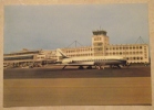 CPSM 06 NICE AEROPORT LA CARAVELLE AIR FRANCE 1970 Voyagee Flamme Foire Internationale - Luftfahrt - Flughafen