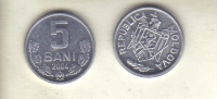 Moldavia - 5 Bani 2004 Unc - Moldavie