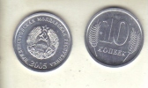 Moldavia - Transnistria - 10 Kopeek 2005 Unc - Moldavie