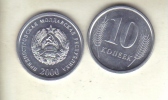 Moldavia - Transnistria - 10 Kopeek 2000 Unc - Moldova