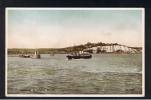 RB 839 -  Early Postcard - Ship Passing Harbour Lighthouse Dover Kent - Dover