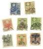 1937 - Giappone 248 + 251/52 + 254/58 Ordinaria C1425 - Usati