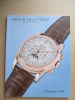 Catalogue MONTRES Anciennes, Modernes Et Collection 2009 GROS Et DELETTREZ - Drouot - Collectors