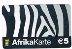 GERMANIA (GERMANY) - IDT    (REMOTE) -  AFRIKA KARTE: ZEBRA  -  USED - RIF. 5896 - [2] Prepaid