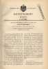 Original Patentschrift - G. Lowry In Chicago , Presse Für Faserstoffe , 1899  !!! - Machines