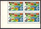 Pakistan 2007, ECO, Joint Issue, Withdrawn From Sale, Missing Country Name, Flags,Maps, Corner Block Of 4, MNH - Pakistan