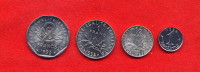 FRANCE -  SERIE 1 CENTIME + 1/2 FRANC + 1 FRANC + 2 FRANCS 1993 - PAS COURANT - Verzamelingen