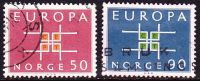 Norway 1963 Europa / CEPT Satz Michel 498 / 499 - Gebruikt