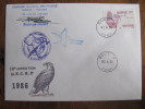 7668 No TAAF Norvège Arctique Lofoten Pygargue Queue Blanche Rapace Expedition Française Autographe GECRP - Aigles & Rapaces Diurnes