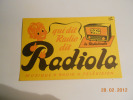 BUVARD PUBLICITAIRE 1950/1960 / RADIOLA / MUSIQUE RADIO TELEVISION - R
