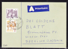 27.4.1992   -   Bedarfsbeleg (Postkarte), Gelaufen Von Lungern Nach Bergisch Gladbach / D  -  Siehe Scan  (ch 5114) - Storia Postale