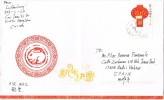 Carta Aerea Entero Postal HANGZAS (China) 2011. Rabbit - Briefe U. Dokumente
