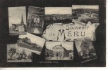 60 MERU Souvenir Cpa Multivues - Meru