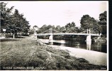 CPSM.          HEREFORD.    Victoria Suspension Bridge.    1958. - Herefordshire