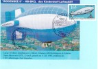 GERMANY/Deutschland- 1992-  "Bodensee II" Kinderdorf Zeppelin - Luffschiff MC Max Card - Zeppelin