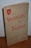 Voyages En Suisse. Agence Officielle Des Chemins De Fer Federaux. 1907. - Ferrocarril & Tranvías