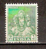 Timbre Inde Dominion Y&T N°  9. Obl. 9 Pies. - Used Stamps