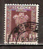 Timbre Inde République Service Y&T N°  2 Obl. 6 Pies. - Official Stamps