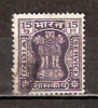 Timbre Inde République Service Y&T N° 41 Oblitéré. 15 P. - Official Stamps