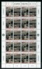 GB GUERNSEY - 1987 EUROPA CEPT MODERN ARCHITECTURE £4.40 SHEET (20V) FINE MNH ** - 1987