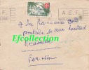 BERBERATI - OUBANGUI CHARI - Afrique,colonies Francaises,avion,lettre Pour La France,flamme,marcophilie - Storia Postale