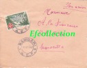 BAMBARI - OUBANGUI - Afrique,colonies Francaises,avion,lettre Pour La France,marcophilie - Lettres & Documents