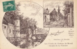 ( CPA 78 )  LE MESNIL-SAINT-DENIS  /  Les Fossés Du Château Du MESNIL  -  Chemin De LA VERRIÈRE  - - Le Mesnil Saint Denis