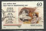 INDIA 1988 - FIRST INDEPENDENCE WAR - USED OBLITERE GESTEMPELT - Used Stamps