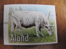 7823 Premiere Etiquette Distributeur Aland Finlande Vache Cow Label Kuh Etikett Krowa Etykieta Koe Vaca Etiqueta Mucca - Koeien