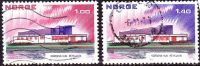 Norway 1973 Norden : Haus Des Nordens Reykjavik  Satz Mi 662 / 663 - Gebraucht