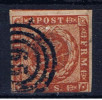 DK Dänemark 1854 Mi 4 Kroninsignien Im Lorbeerkranz - Used Stamps