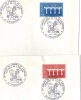 Yvert 2309 + 2310 Europa Cachet 35 Ans Du Conseil De L´ Europe 5/5/ 1984  Strasbourg - Europese Instellingen