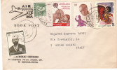 INDIA 1979  AIR MAIL AFFRANCATURA MISTA - Storia Postale