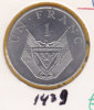 @Y@  Rwanda  1 Francs  1977  (1439) - Rwanda