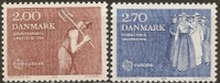 Czeslaw Slania. Denmark 1982. CEPT. Michel 749-50 MNH. - Unused Stamps