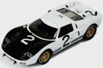 Ixo LMC 138, Ford MkII #2 Le Mans Test 1966, Miles - McLaren - Amon - Bianchi, 1:43 - Ixo